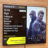 Digital CIS Screens - Next Train Information and Media Digital CIS Screens - Next Train Information and Media